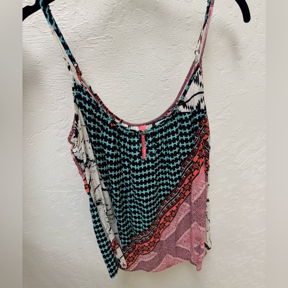 Eight Sixty Multicolor Patterned Women's Top